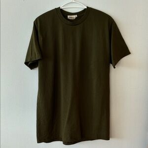 military army green t shirt - two pack